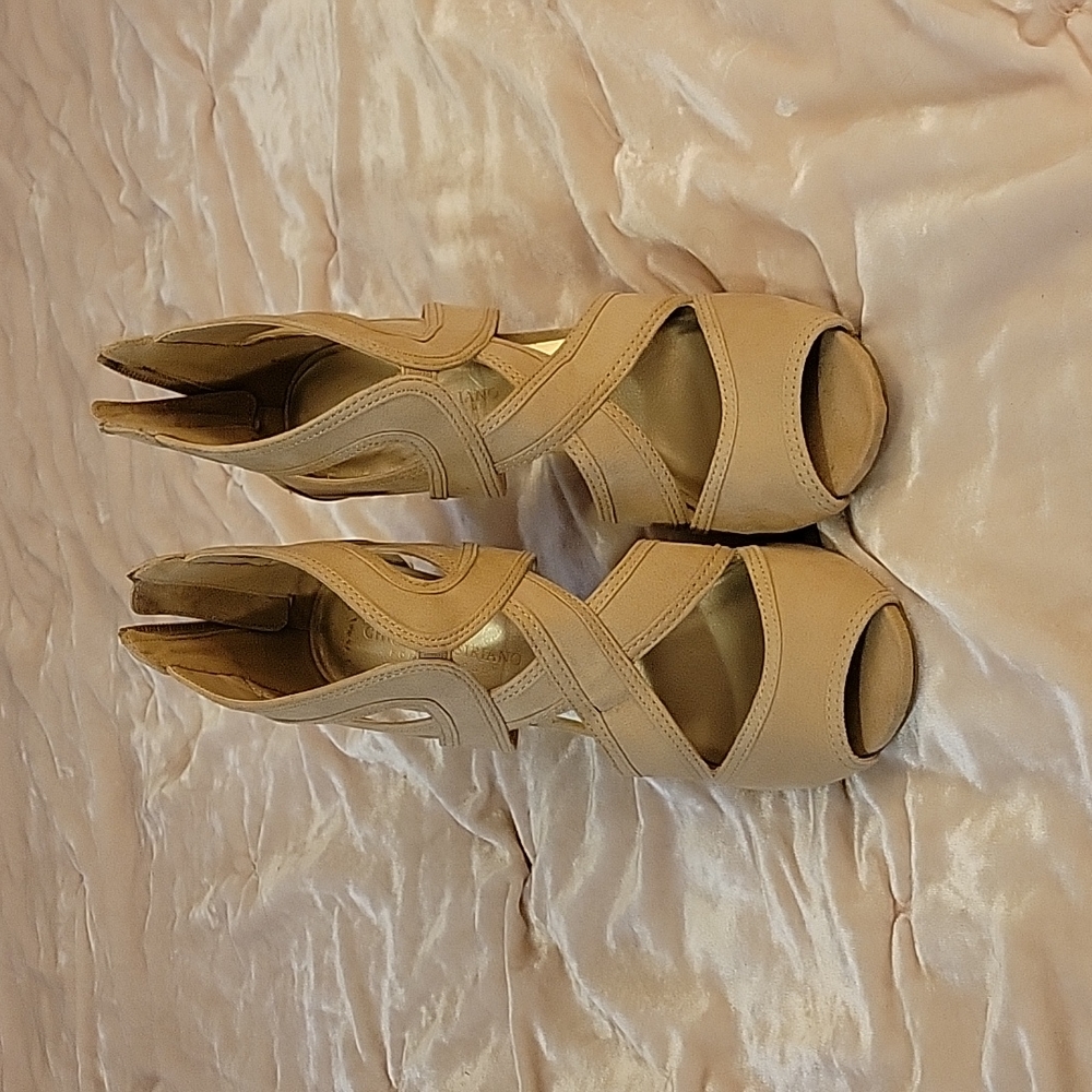 Christian Siriano Suede Heels